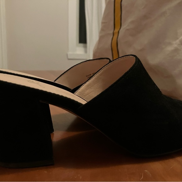 J Crew Suede Block heel mules - Picture 3 of 5